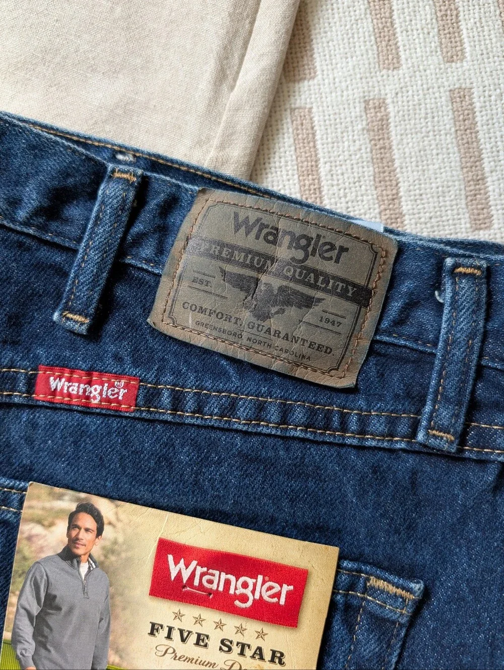 Wrangler | 42 x 30 | NWT | Five Stars | Regular Fit Denim Pant